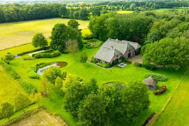Typisch Achterhoeks landgoed in het buitengebied